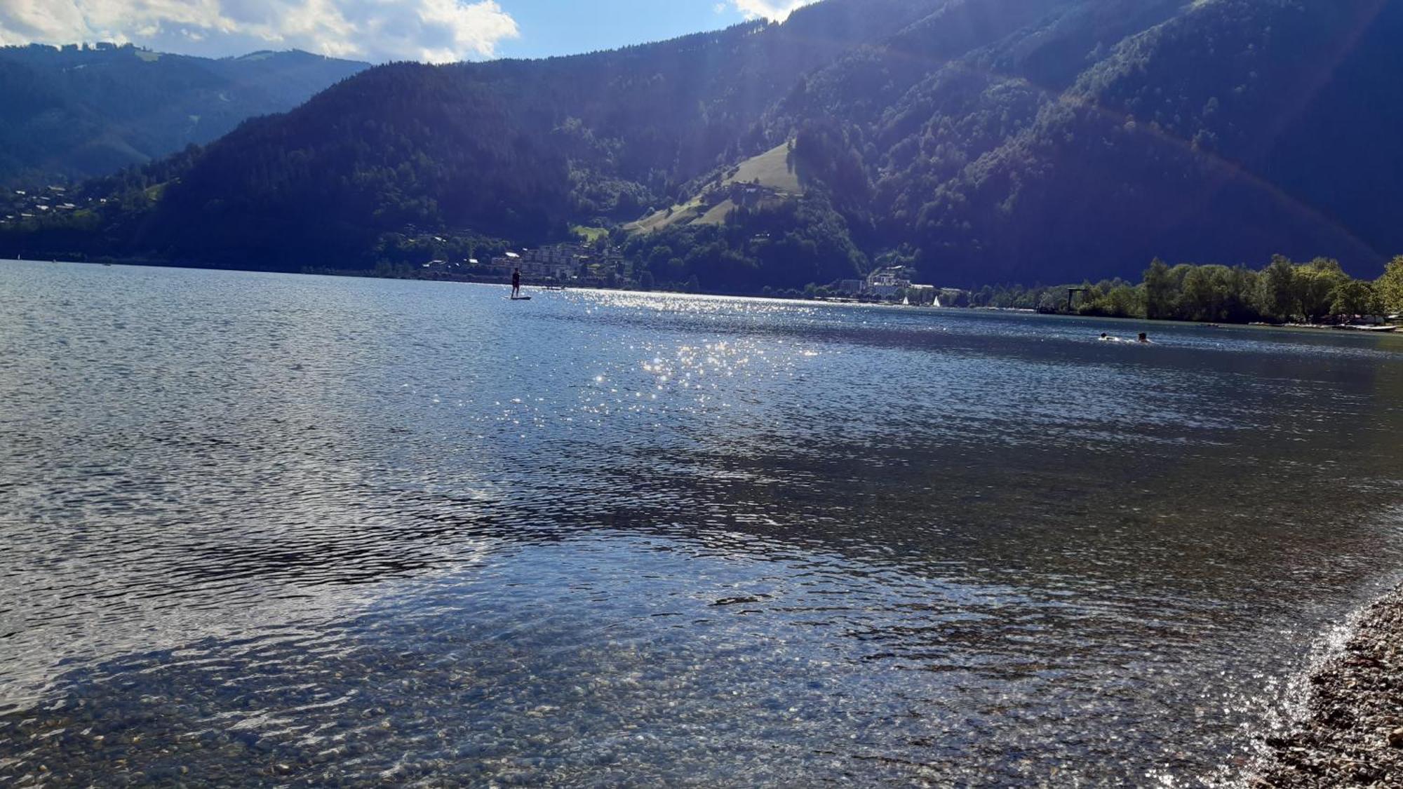 Wildente Am See Maishofen Exterior foto